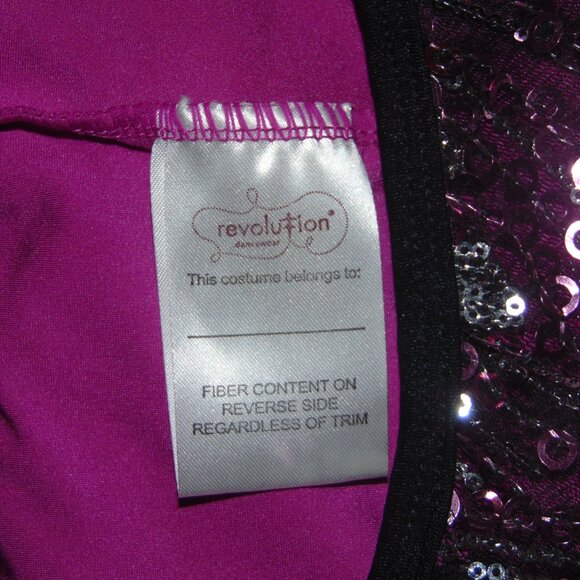 Revolution Pink Sequin Leotard MA - Picture 4 of 7